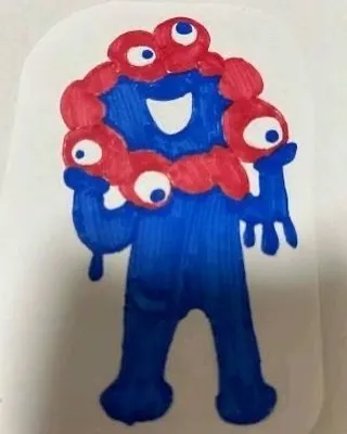 大阪万博のキャラクターのミャクミャクではありません🤗