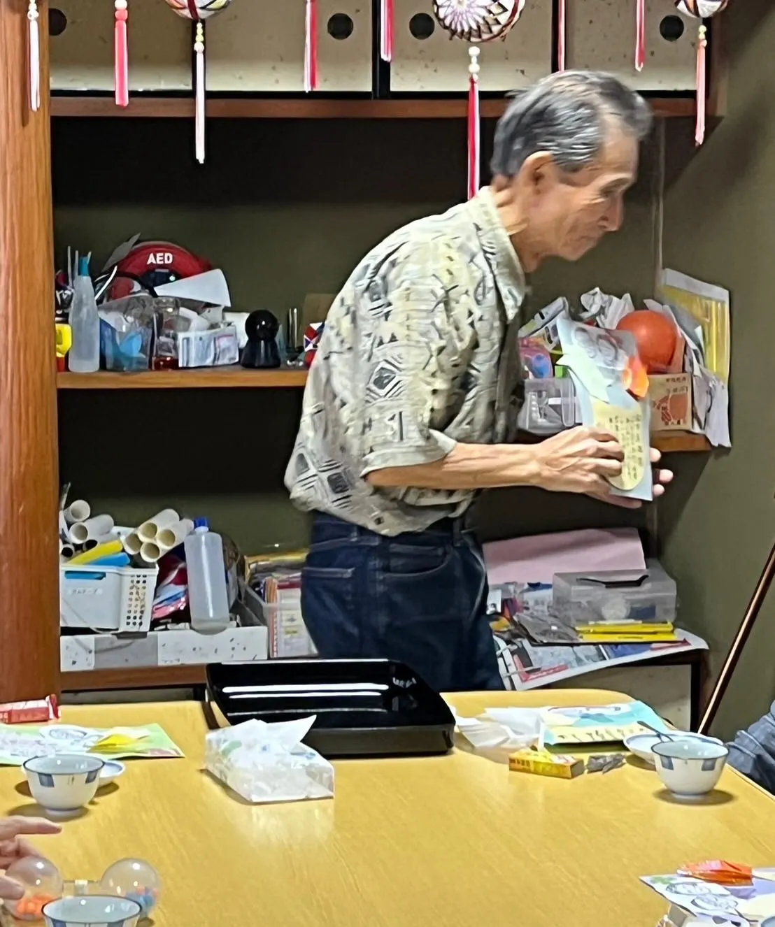 本日は敬老の日でした