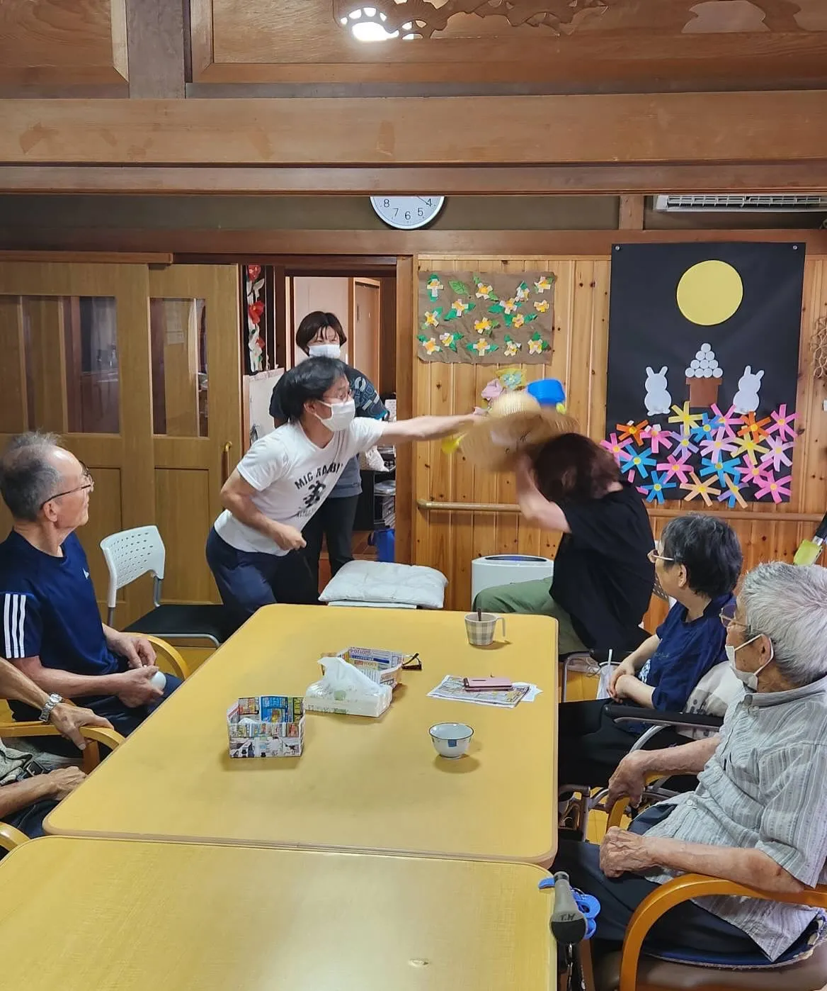 本日は敬老の日でした